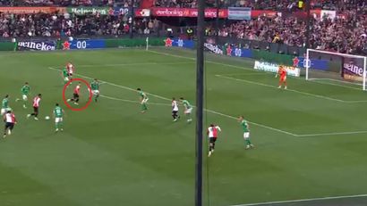 VIDEO Ivanušec zabio neobičan pogodak u golijadi Feyenoorda