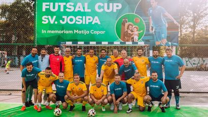 Veterani GNK Dinama pojačali se za 'revanš' protiv veterana Futsal Dinama