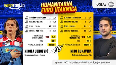Deveta runda, Jurčević vs. Rukavina: Isti ishodi za skupinu E, drukčije igre za skupinu F