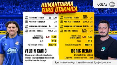 Zadnja runda, Veldin Karić protiv Borisa Debaka: Izravan dvoboj za pobjednika Euro humanitarca!