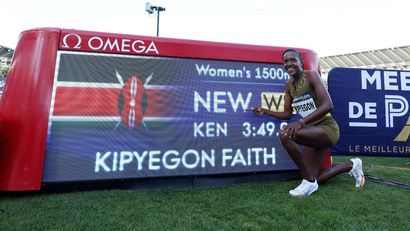 Svjetski rekord Kipyegon na 1500 m