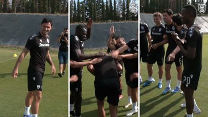 VIDEO Lovren prošao 'opaki' ritual inicijacije u PAOK-u s osmijehom na licu