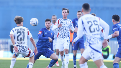 Četiri pogotka, Dinamu dva crvena kartona, Hajduk ostao na plus šest