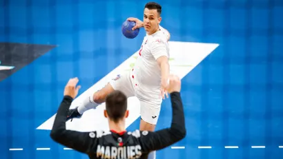 Portugal vs Croatia , IHF U21 Men's Junior World Championship 2025, , Poland, 21.06.2025, Mandatory Credit © Anze Malovrh / kolektiff