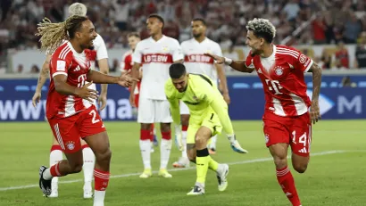 VIDEO Bayern na krilima Kanea i Diaza do trijumfa u Superkupu, Stanišić kao starter do novog trofeja