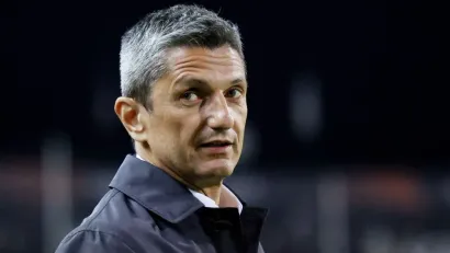 Răzvan Lucescu, trener PAOK-a. Foto: REUTERS/Alexandros Avramidis