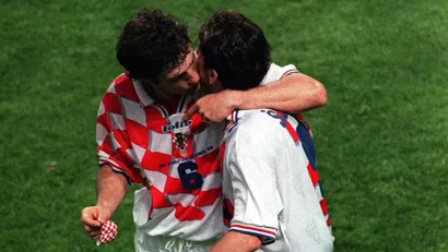 Na utakmici protiv Jamajke 1998. godine na SP-u u Francuskoj. Foto: Action Images / Brandon Malone