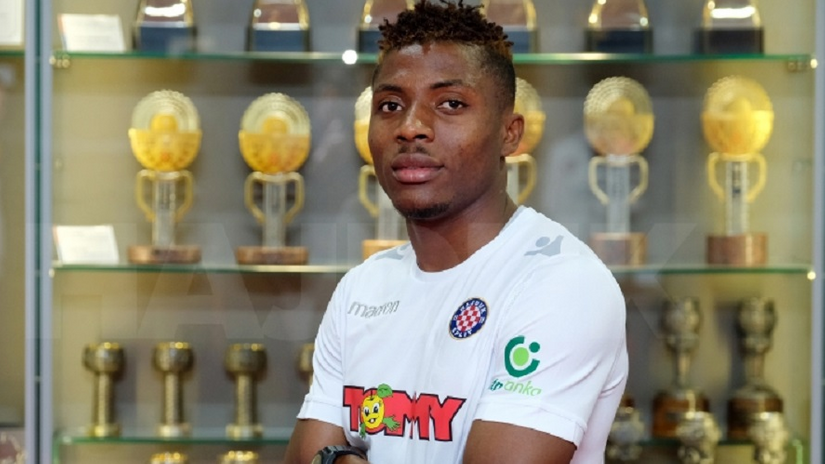 Hajduk se razišao s nigerijskim napadačem