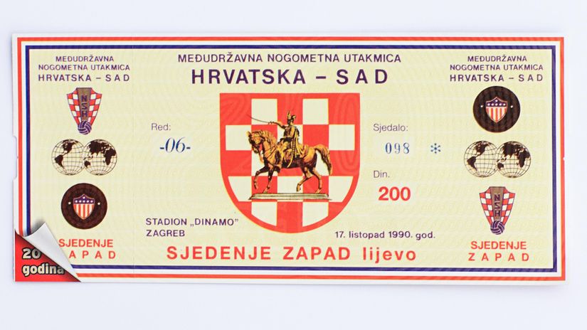Na današnji dan: Prva službena utakmica hrvatske reprezentacije