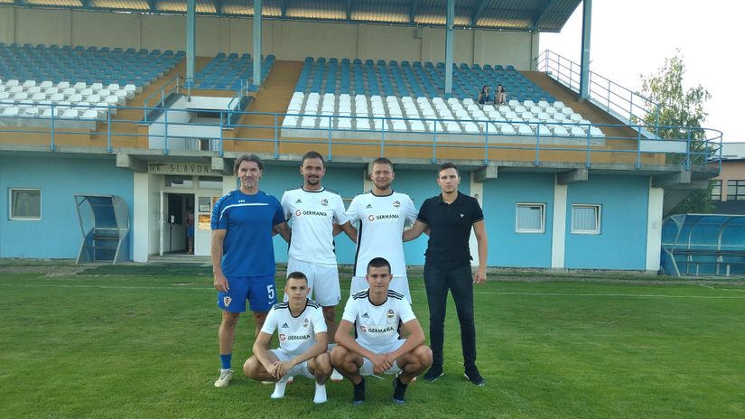 Novi dresovi za nove prvake: NK Slavonac Gradište od sad u dresovima koje sponzorira Germania Sport Kladionica