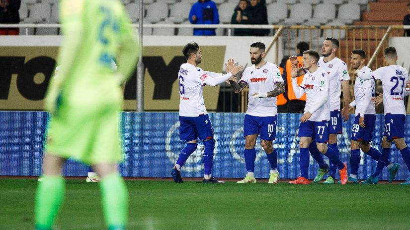 Melnjak odveo Hajduk u finale Kupa, Gorica bezopasna na Poljudu