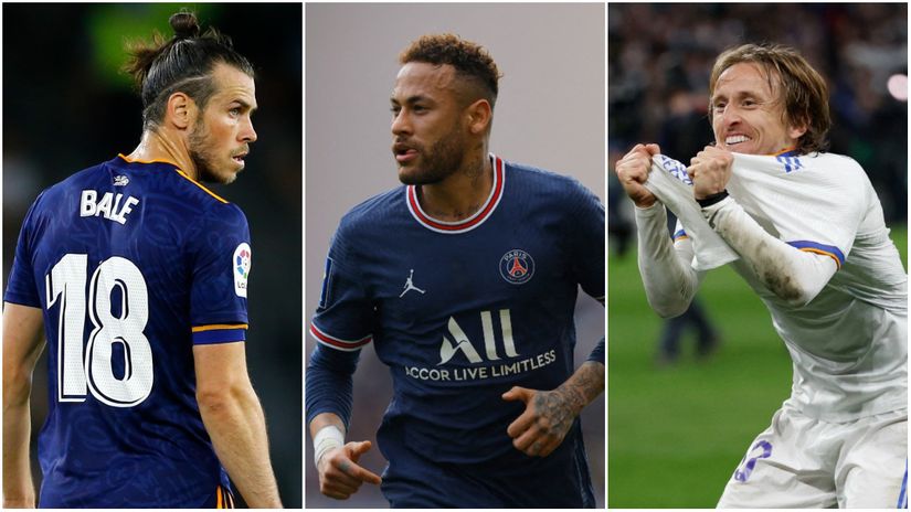 Gareth Bale, Neymar i Luka Modrić @Reuters