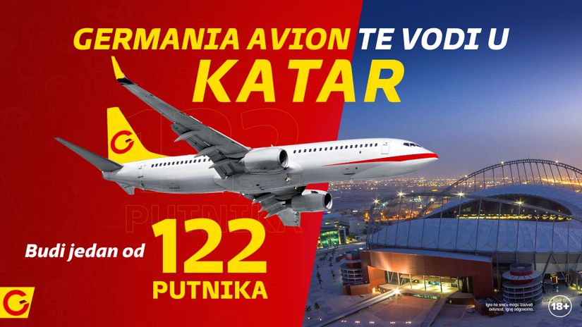 PAŽNJA, PAŽNJA! Počinje ukrcavanje za let u KATAR, zauzmi jedno od 122 mjesta u Germania avionu