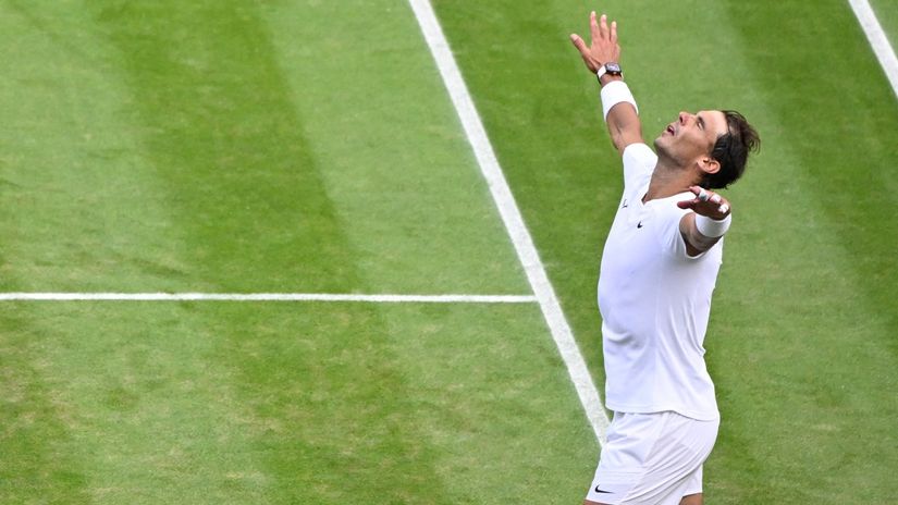 Meč za anale: U potpunoj 'ludnici' Nadal nakon četiri i pol sata stigao do polufinala Wimbledona