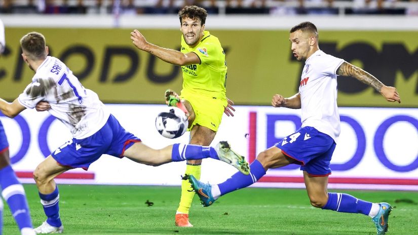 Hajduk se oprostio od Europe porazom od Villarreala, srce je htjelo, ali razlika u kvaliteti je prevelika