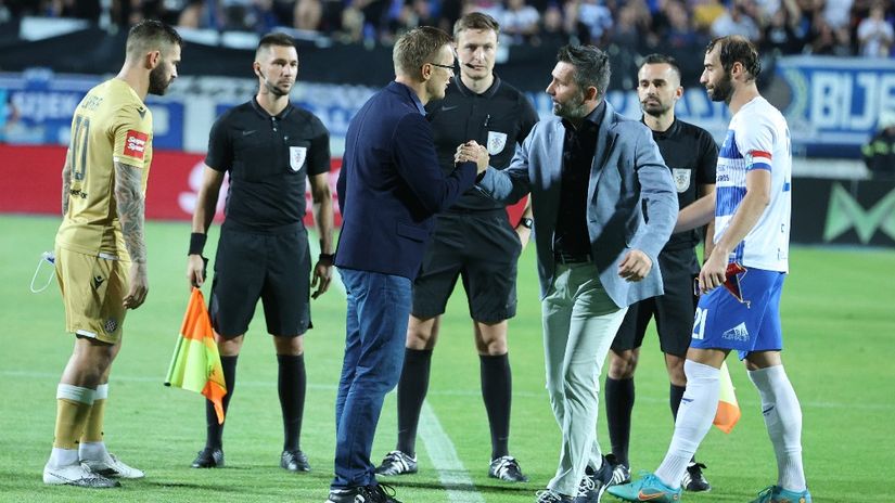 Dambrauskas: „Svi smo uz Marka“, Bjelica: „Bili smo možda malo sretniji od Hajduka danas, pokazali su koliko su jaki“;