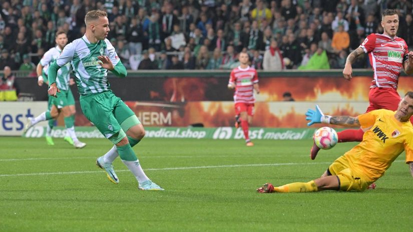 Werder je imao 70 posto posjeda i kazneni udarac u sudačkoj nadoknadi, ali je izgubio
