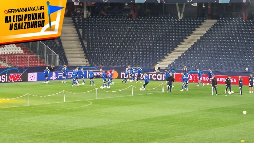 Dinamo odradio trening na Red Bull Areni (FOTO/VIDEO)