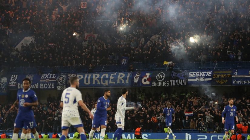 Chelseajevi formuaši: "Ne čujem j****o ništa osim Dinamovih navijača, Stamford Bridge je mrtav" (FOTO)