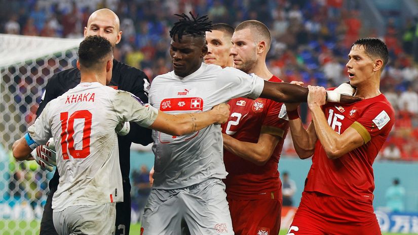 Sve je isto kao u Rusiji: Puno nervoze, preokreta, golova i Švicarska je poslala Srbiju kući