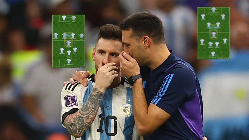 Argentina u utorak ne može računati na dva beka, pitanje je hoće li igrati s četvoricom ili trojicom u liniji (GRAFIKA)