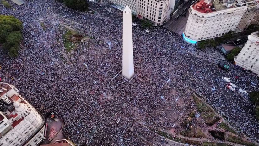 Buenos Aires je izgledao kao da je Argentina osvojila naslov (FOTO/VIDEO)