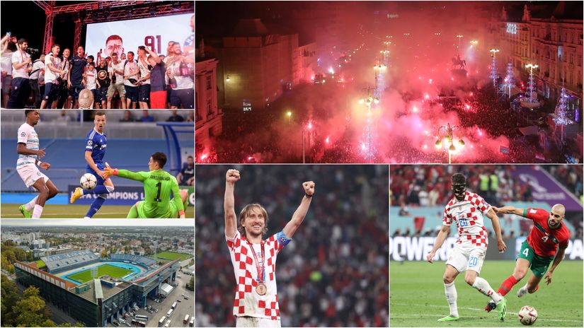 Nogometna 2022. u Hrvata u 10 slika: Bronca za povijest, fantastični Modrić, Oršićevi 'skalpovi', Hajdukov Kup... I nekoliko sukoba i obećanja