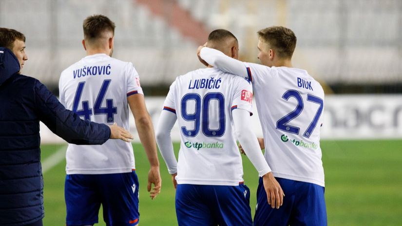 Foto: Robert Matić i Miro Gabela / Hajduk.hr