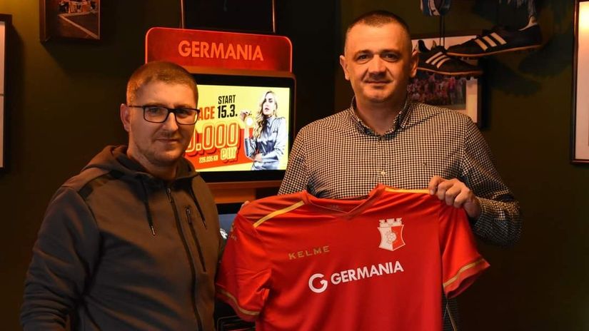 Novi dresovi za nove prvake: NK Dračice će igrati u novim dresovima koje sponzorira Germania