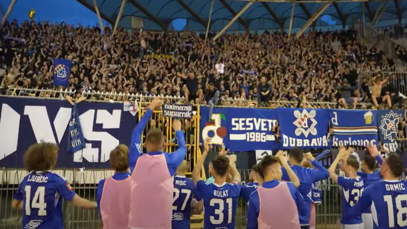 VIDEO Najbolji trenuci Dinamove proslave prvaka: Počelo na Poljudu, kulminiralo na 'Macoli'