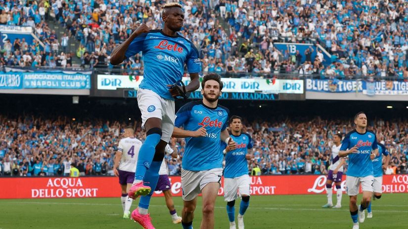 VIDEO Rekord Osimhena, Napoli nakon špalira porazio Fiorentinu