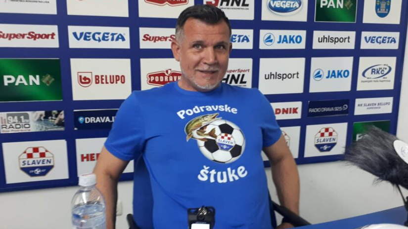 VIDEO Zekić broji sitno na klupi Slavena: „Siguran sam da će Podravske štuke nadglasati Torcidu“