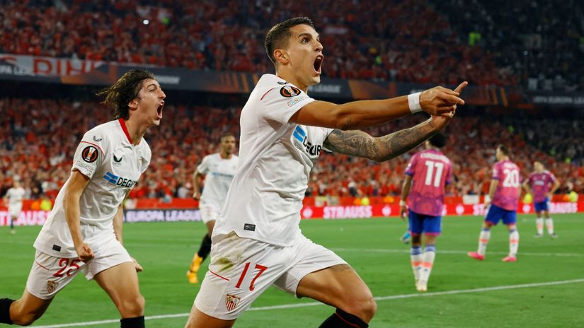 VIDEO Rakitićeva Sevilla i s igračem manje nakon drame produžetaka stigla do finala