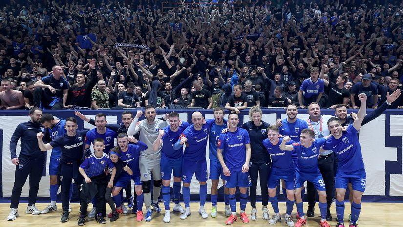 Futsal Dinamo razbio Olmissum u grotlu Draženovog doma i stigao na korak do naslova