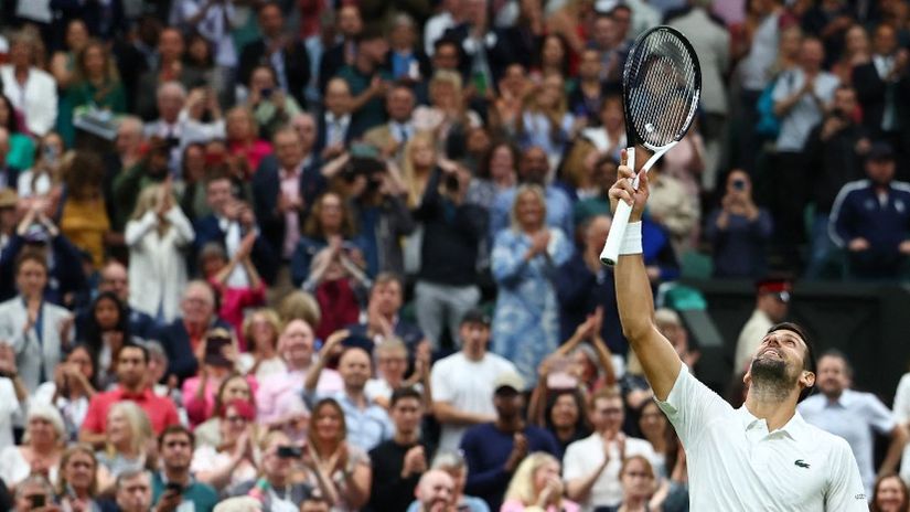 VIDEO Novaku Sinnerman nije uspio pobjeći: S rutinskih 3-0 u setovima Srbin izborio finale Wimbledona!