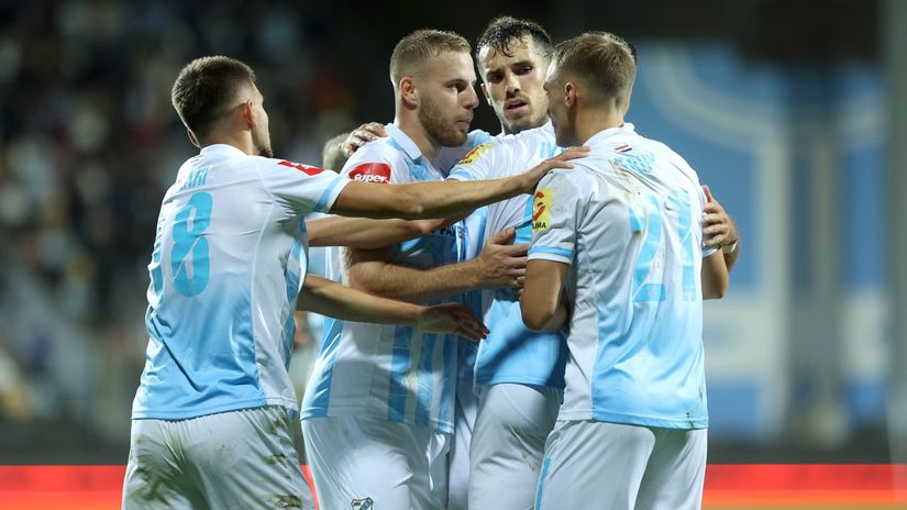 7, HNK Rijeka - HNK Hajduk Split 3:1 Stadion Rujevica 1.HNL…