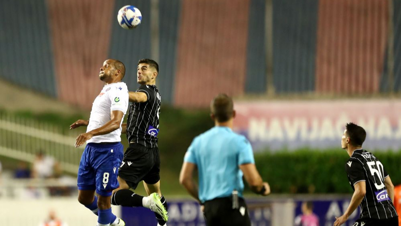 Igru iz drugog dijela protiv Slavena Hajduk treba ponoviti u Solunu, onda je prolaz moguć
