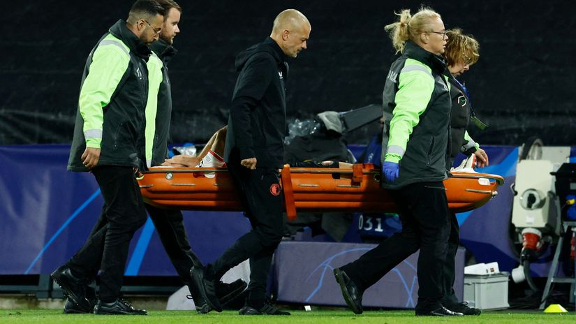 Ivanušec iznesen na nosilima pred kraj utakmice, trener Feyenoorda: “Ako ti zglob tako brzo otekne…”