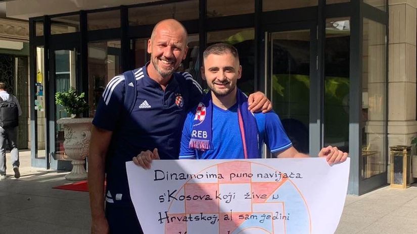 Najveći navijač Dinama na Kosovu zaplakao kada je čuo da će dobiti dres od Mišića