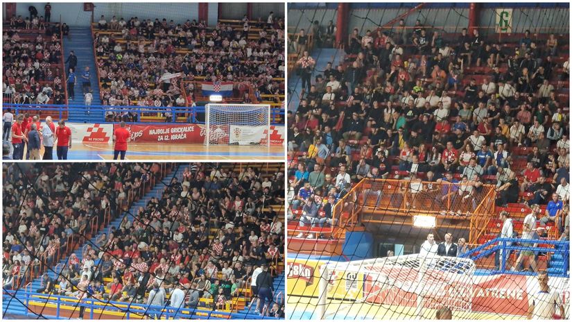 VIDEO Futsal reprezentacija se vratila u Zagreb: Dom sportova 'gori', trećinu dvorane čine djeca