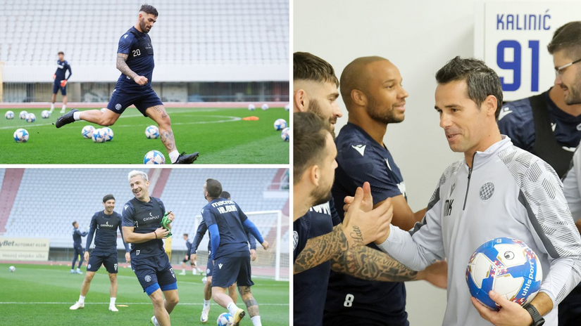 FOTO Hajdukovci odradili prvi trening pod novim-starim trenerom