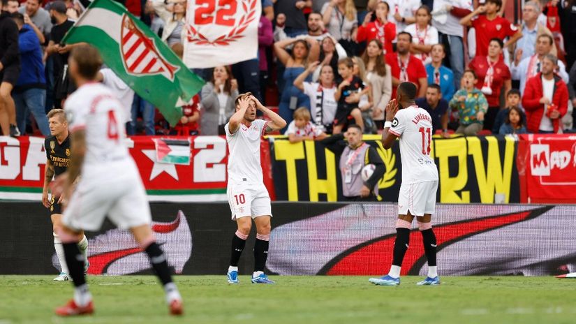 VIDEO Rakitić zabio strašan euro-volej za bod Seville u efikasnoj utakmici