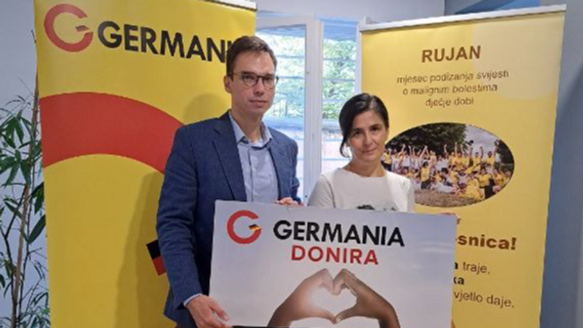 Domagoj Danadić i Mirela Stanić Popović. Foto: Germania