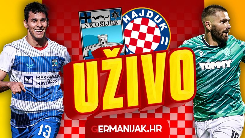 NK Osijek - HNK Hajduk Split, 0-1, Livaja 42. min 