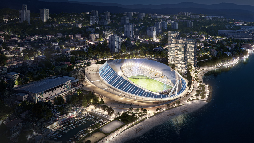 Projekt nove Kantride koštat će 100 milijuna eura, osim stadiona gradit će se hotel i tri nebodera!