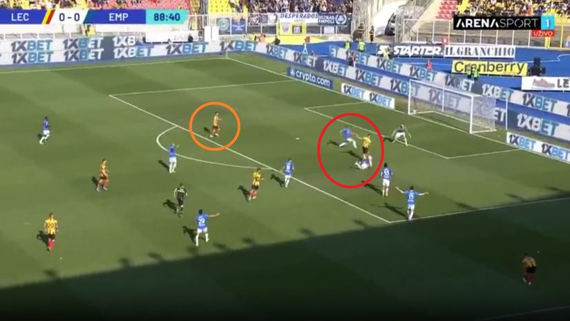 VIDEO Lecce u 89. minuti do pobjede protiv Empolija