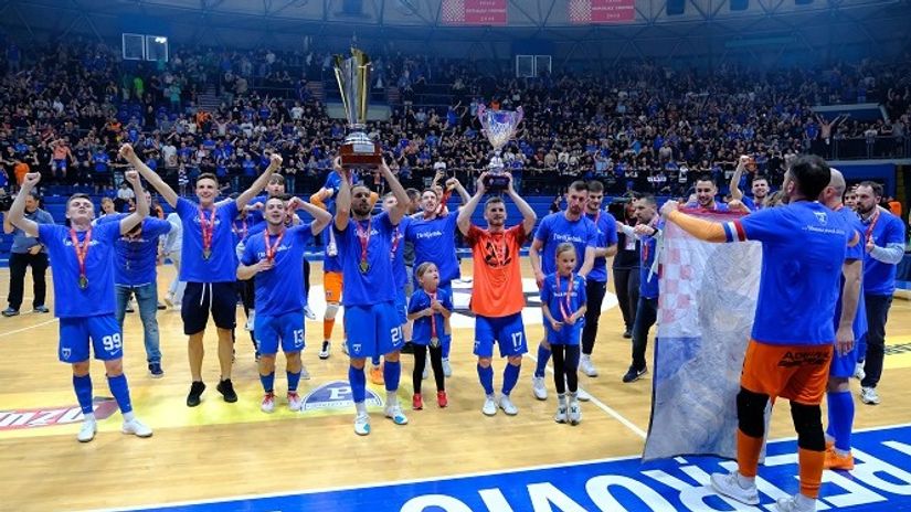 FOTO 'I to ti je tak...' Futsal Dinamo je opet prvak!