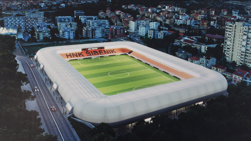 Šibenik predstavio stadion od 50 milijuna eura: „Europska razina i vrh nogometa u Hrvatskoj“