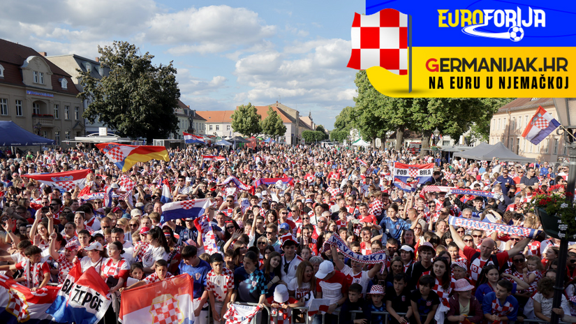 Tisuće navijača kreirali ekstazu na dočeku Hrvata u Neuruppinu