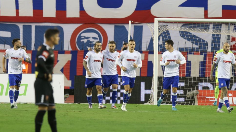 Hajduk sam na vrhu!  Raketin prvijenac, nova majstorija Durdova i napokon - Kalik! Zabio i Livaja